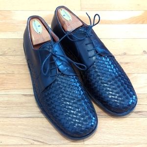 Swiss Dress Shoe with Leather Weave 10